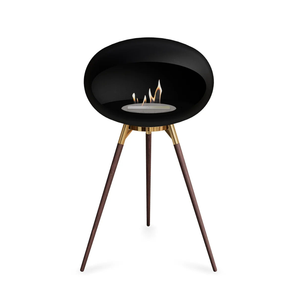 Le Feu Dome 625 - Black Ground Wood High