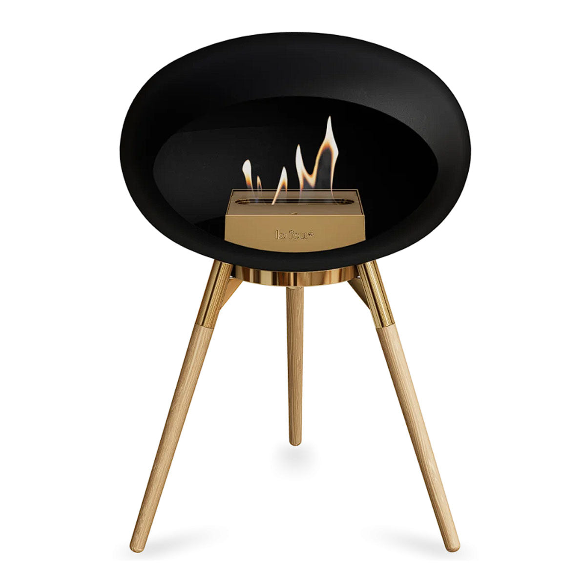 Le Feu Ground Wood Low - Black