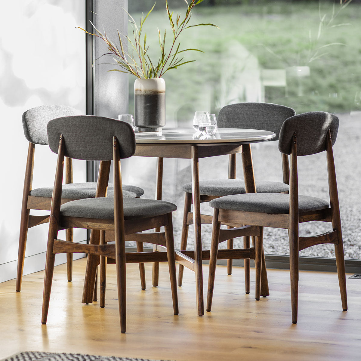 Gallery Direct Barcelona Dining Table Round 900x900x760mm