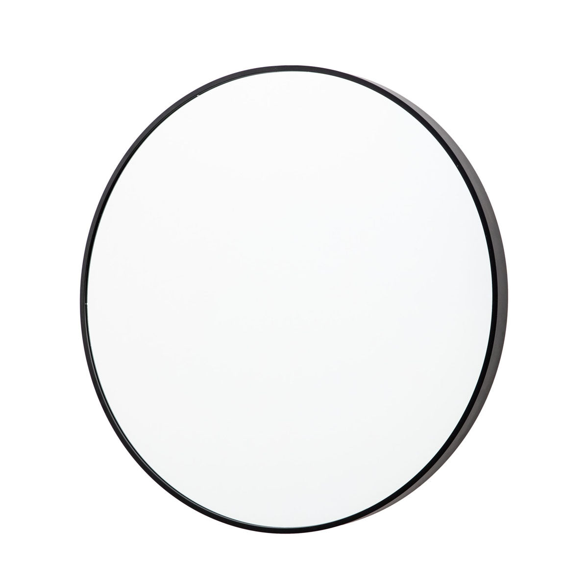 Gallery Direct Yardley Mirror Round Black 600x40x600mm