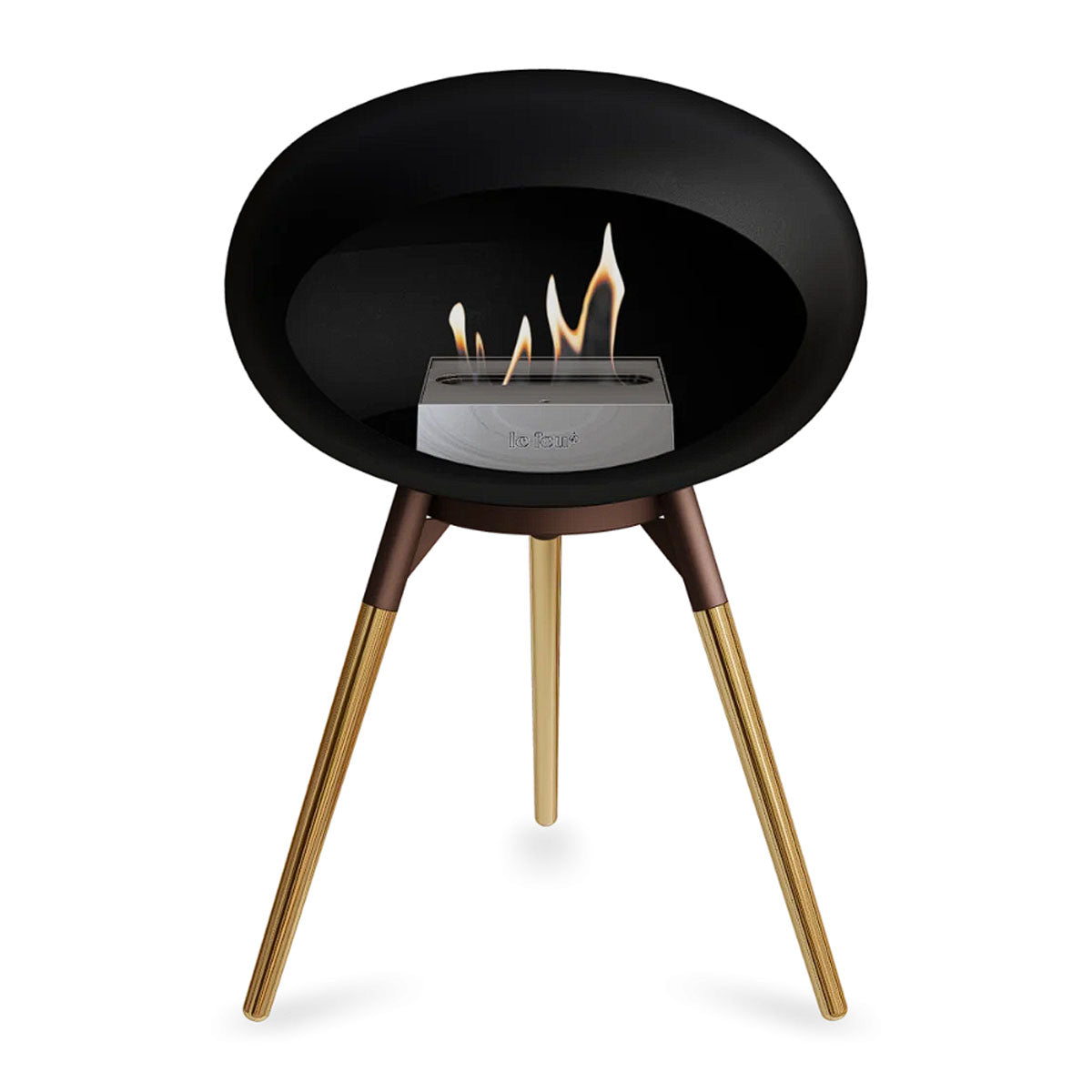 Le Feu Ground Wood Low - Black