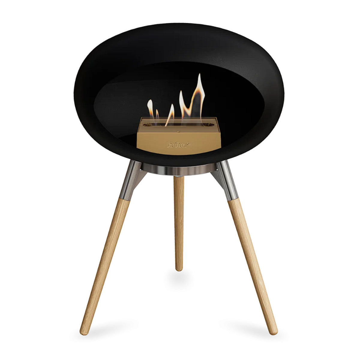 Le Feu Ground Wood Low - Black
