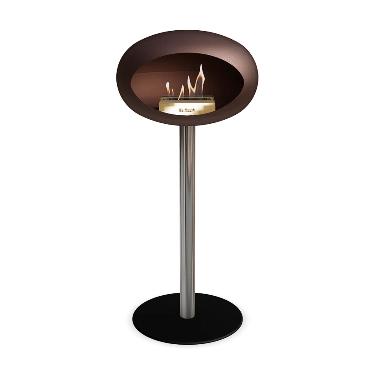 Le Feu Ground Steel High - Mocca - 60mm Pole Width