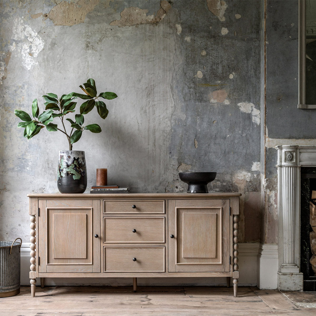 Gallery Direct Artisan 2 Door 3 Drawer Sideboard 1660x450x800mm