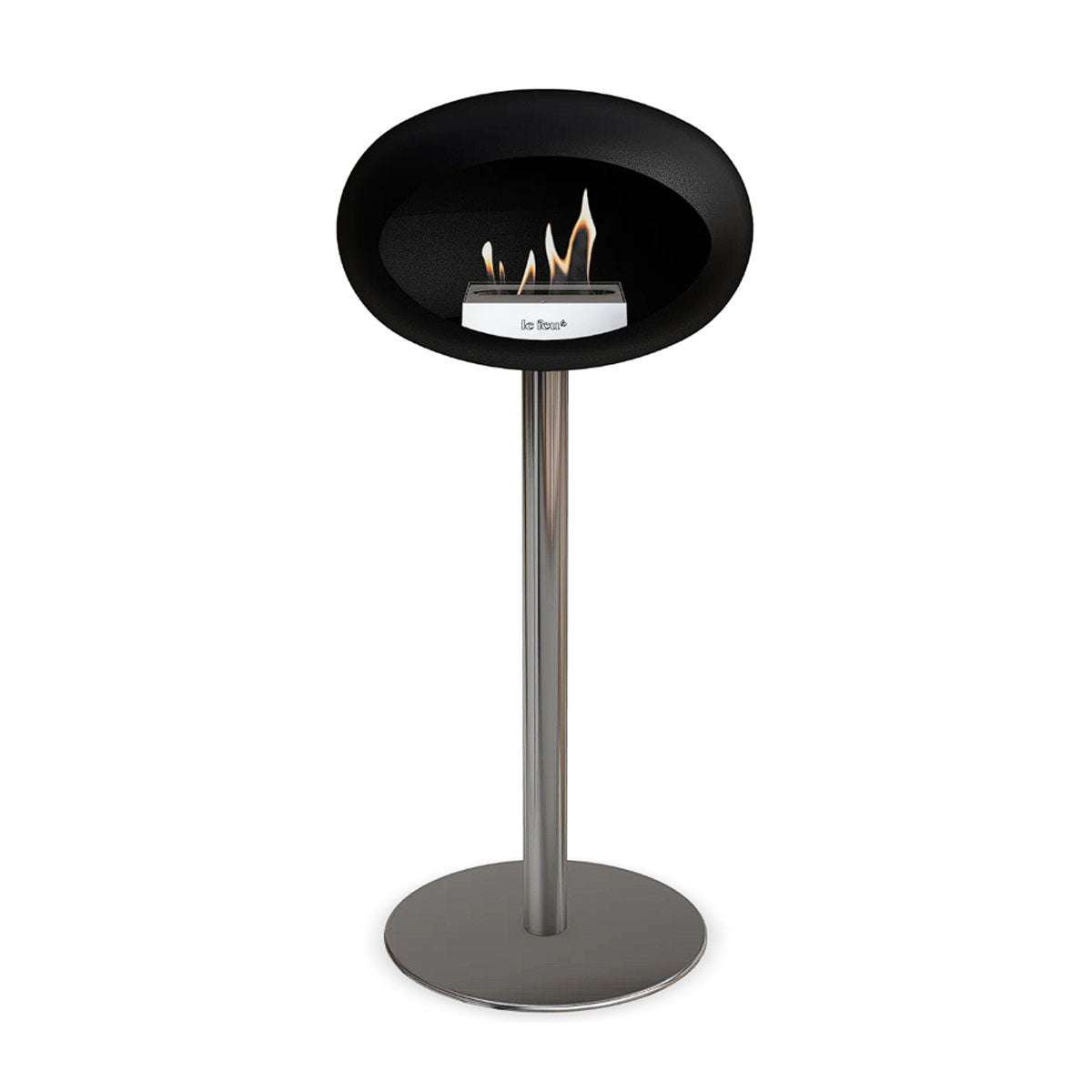 Le Feu Ground Steel High - Black - 60mm Pole Width