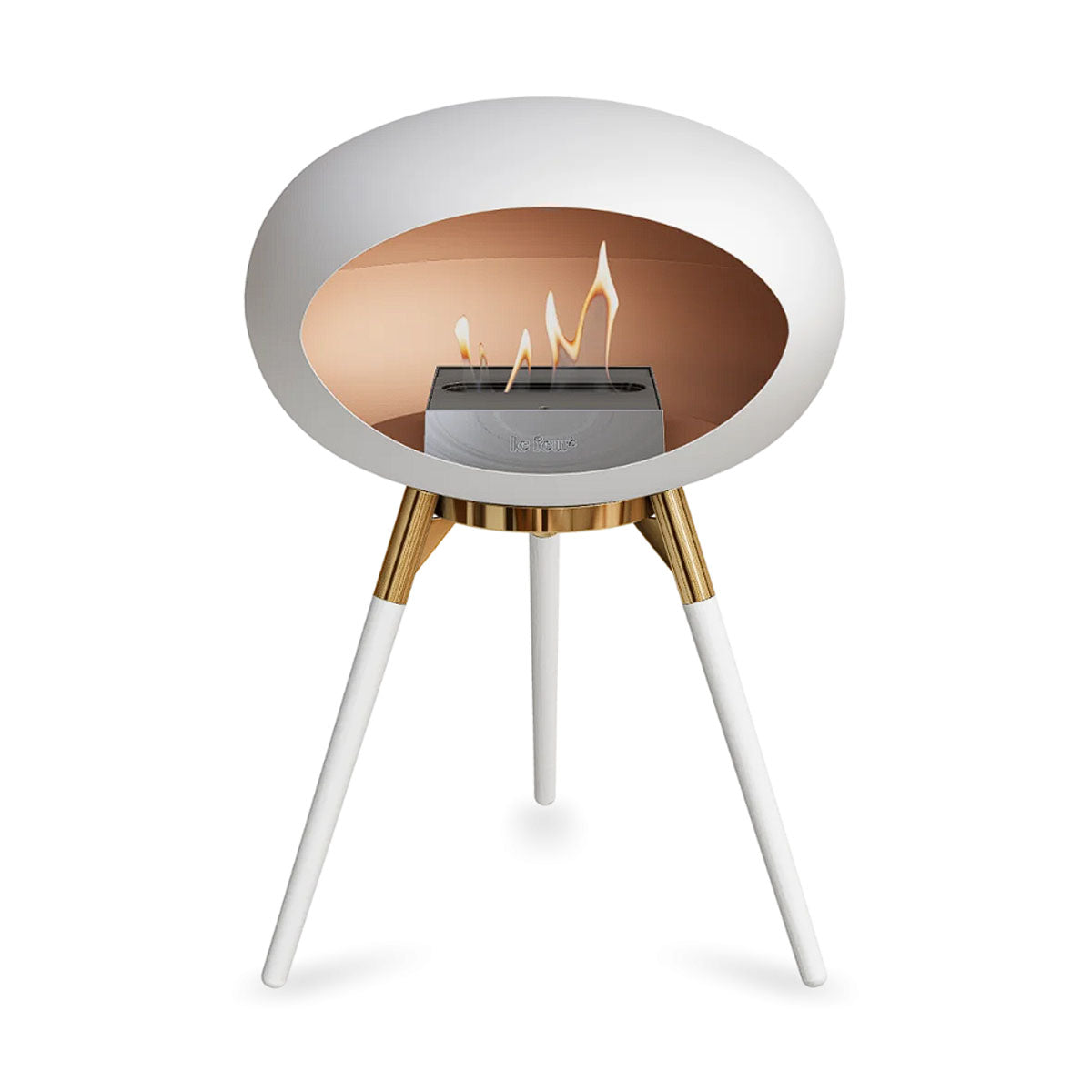 Le Feu Ground Wood Low - White