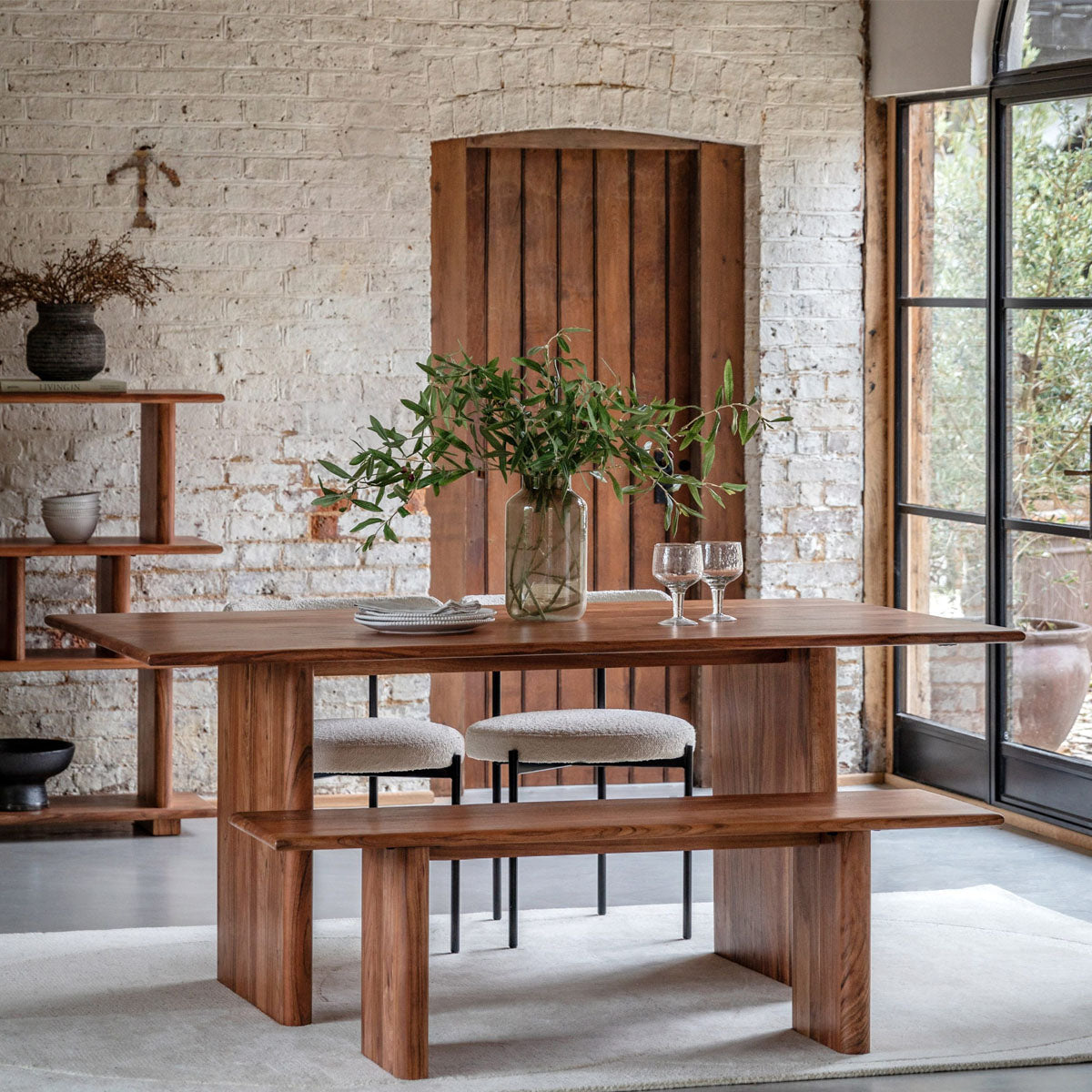 Gallery Direct Borden Dining Table 2200x1000x760mm