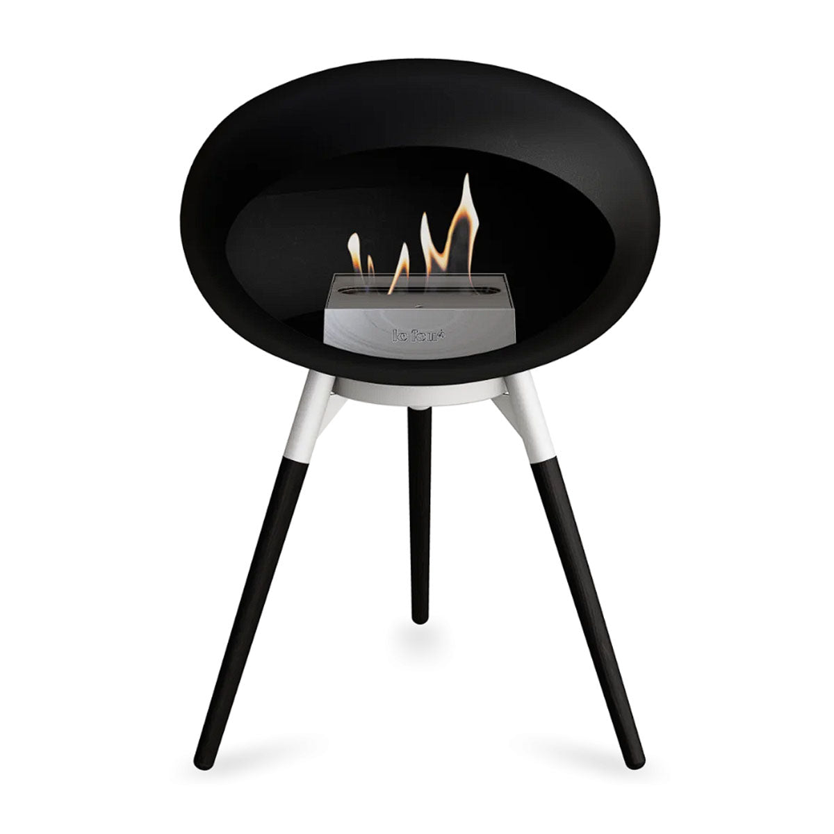 Le Feu Ground Wood Low - Black