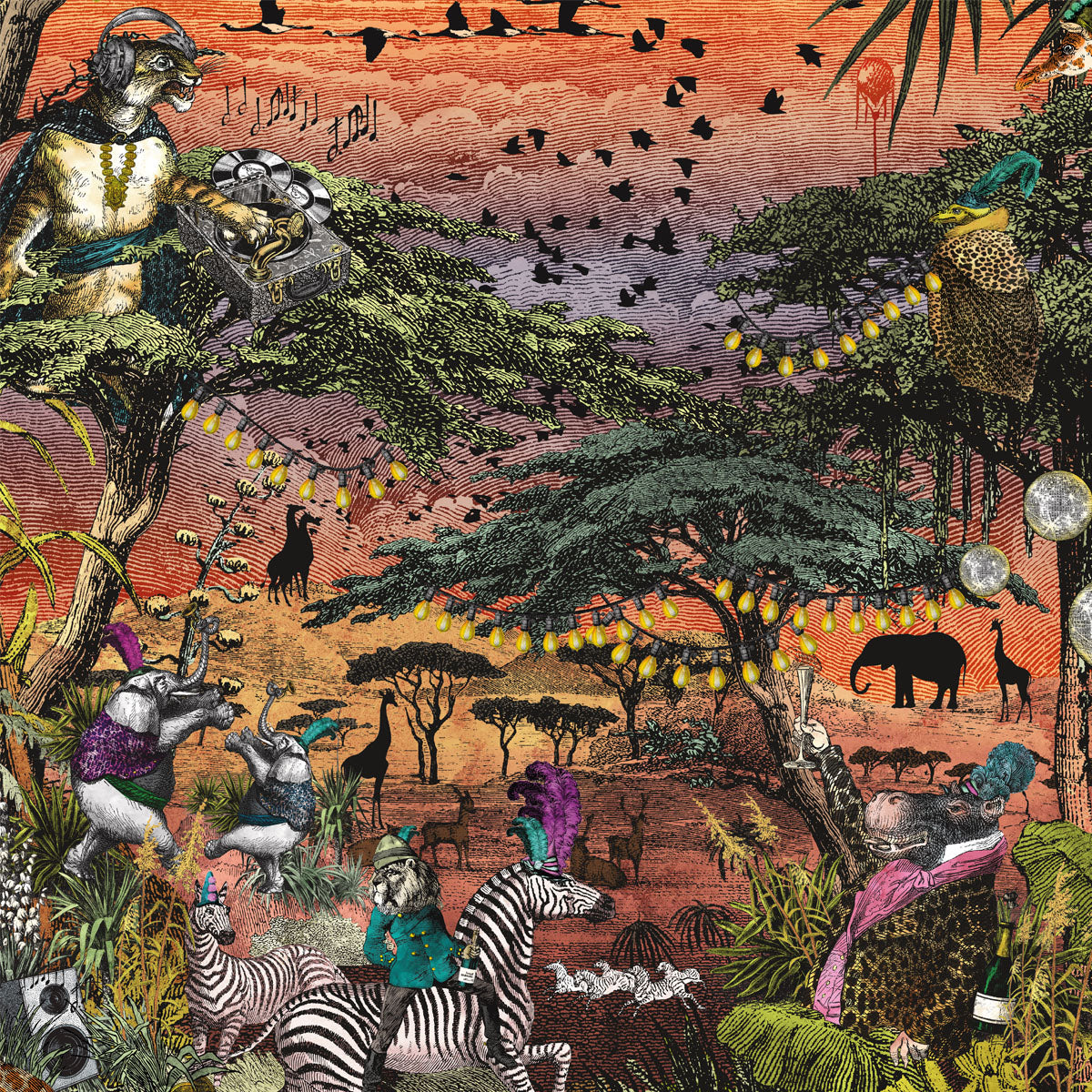 Brand McKenzie Club Safari Wallpaper - Sunset