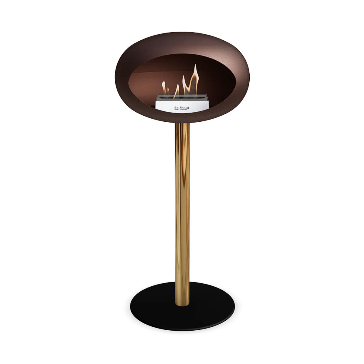 Le Feu Ground Steel High - Mocca - 60mm Pole Width