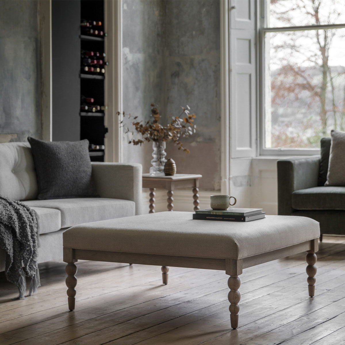 Gallery Direct Artisan Coffee Table 1000x1000x450mm