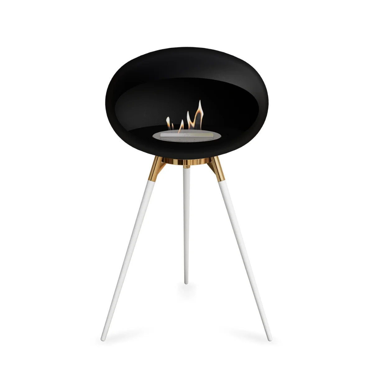 Le Feu Dome 625 - Black Ground Wood High