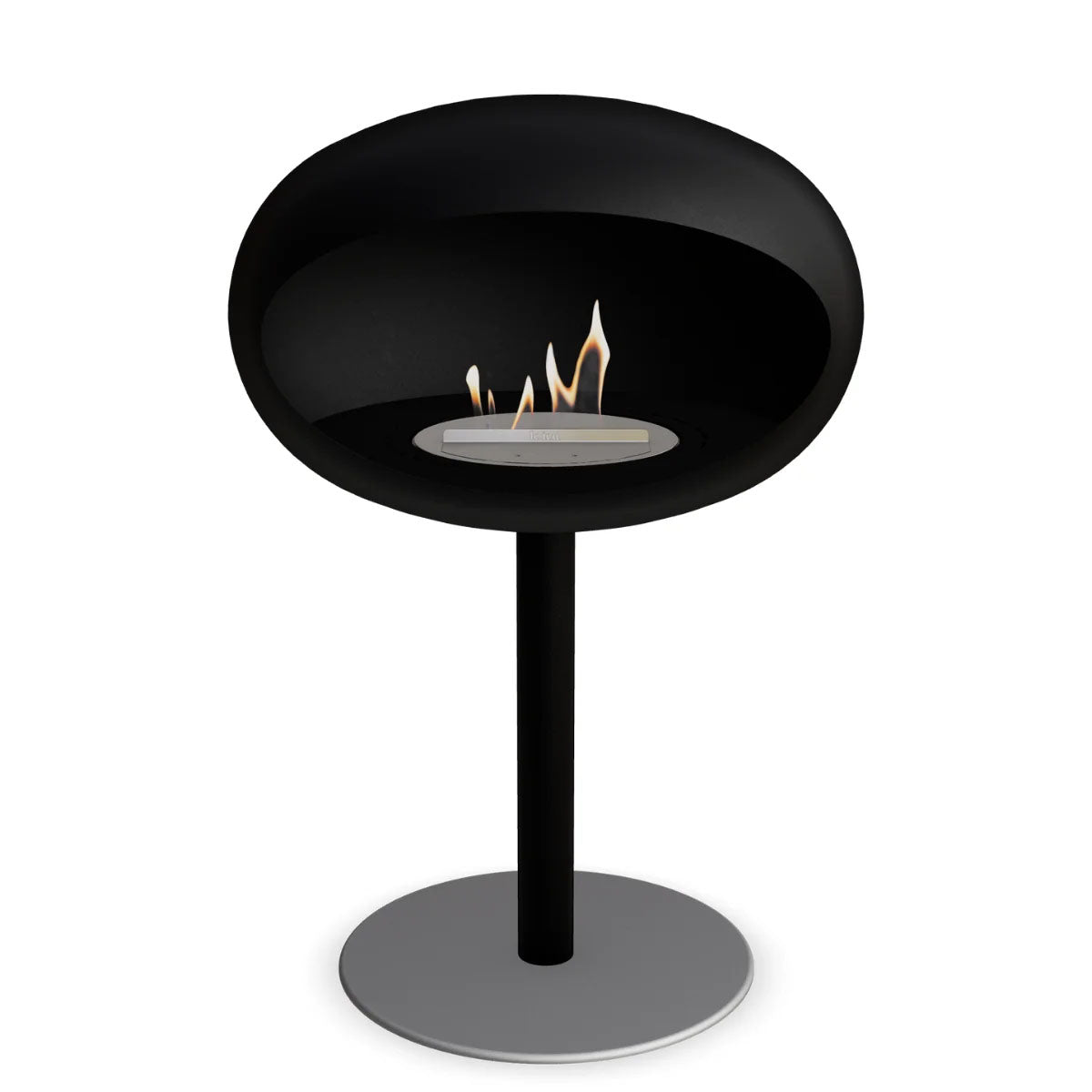 Le Feu Dome 625 - Black Ground Steel Low