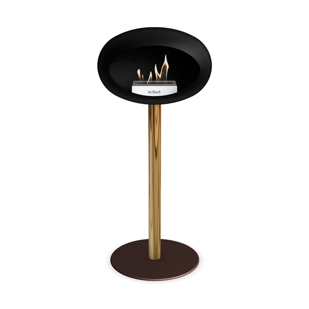 Le Feu Ground Steel High - Black - 60mm Pole Width