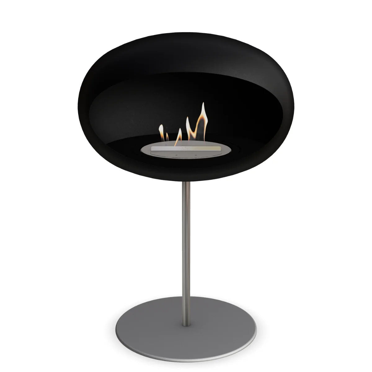 Le Feu Dome 625 - Black Ground Steel Low