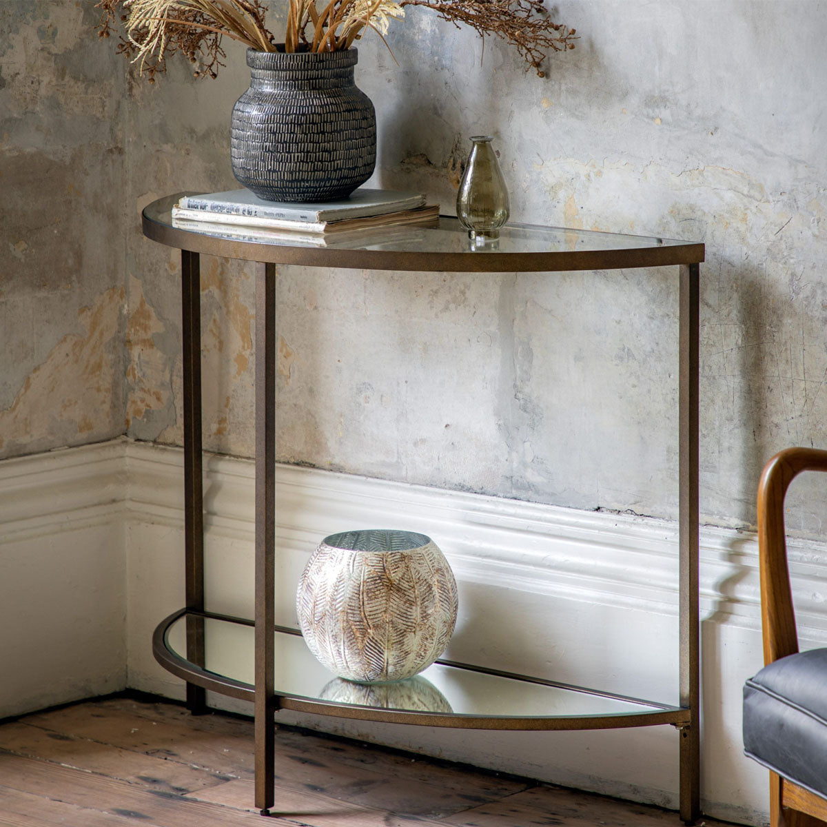 Gallery Direct Hudson Console Table 1000x350x750mm