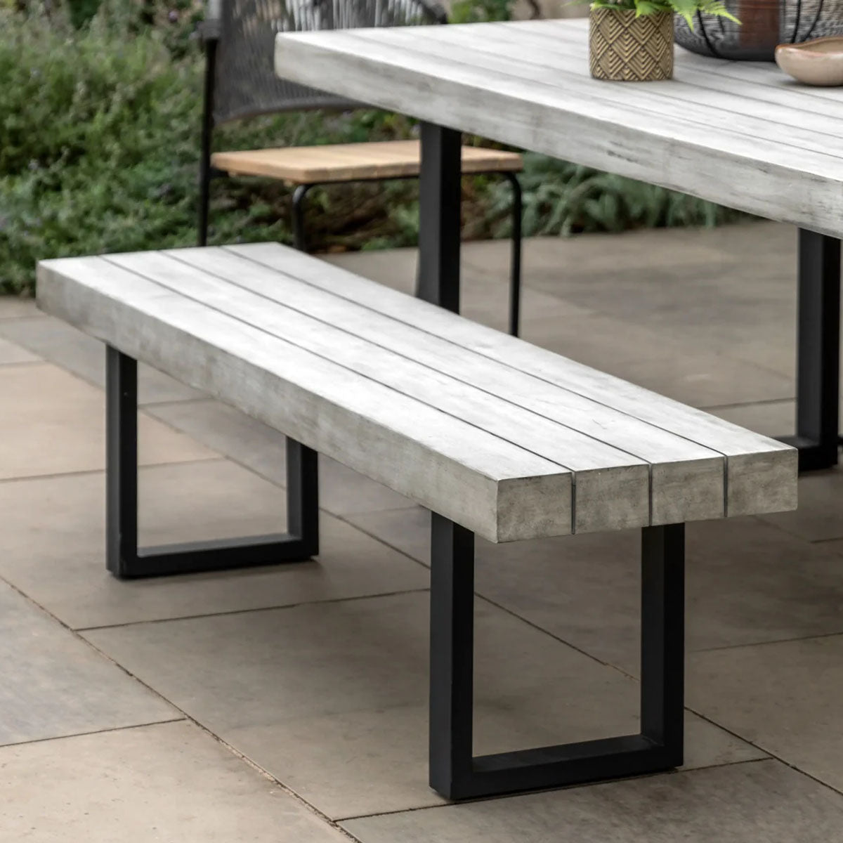 Gallery Direct Taranto Dining Bench 1600x400x450mm