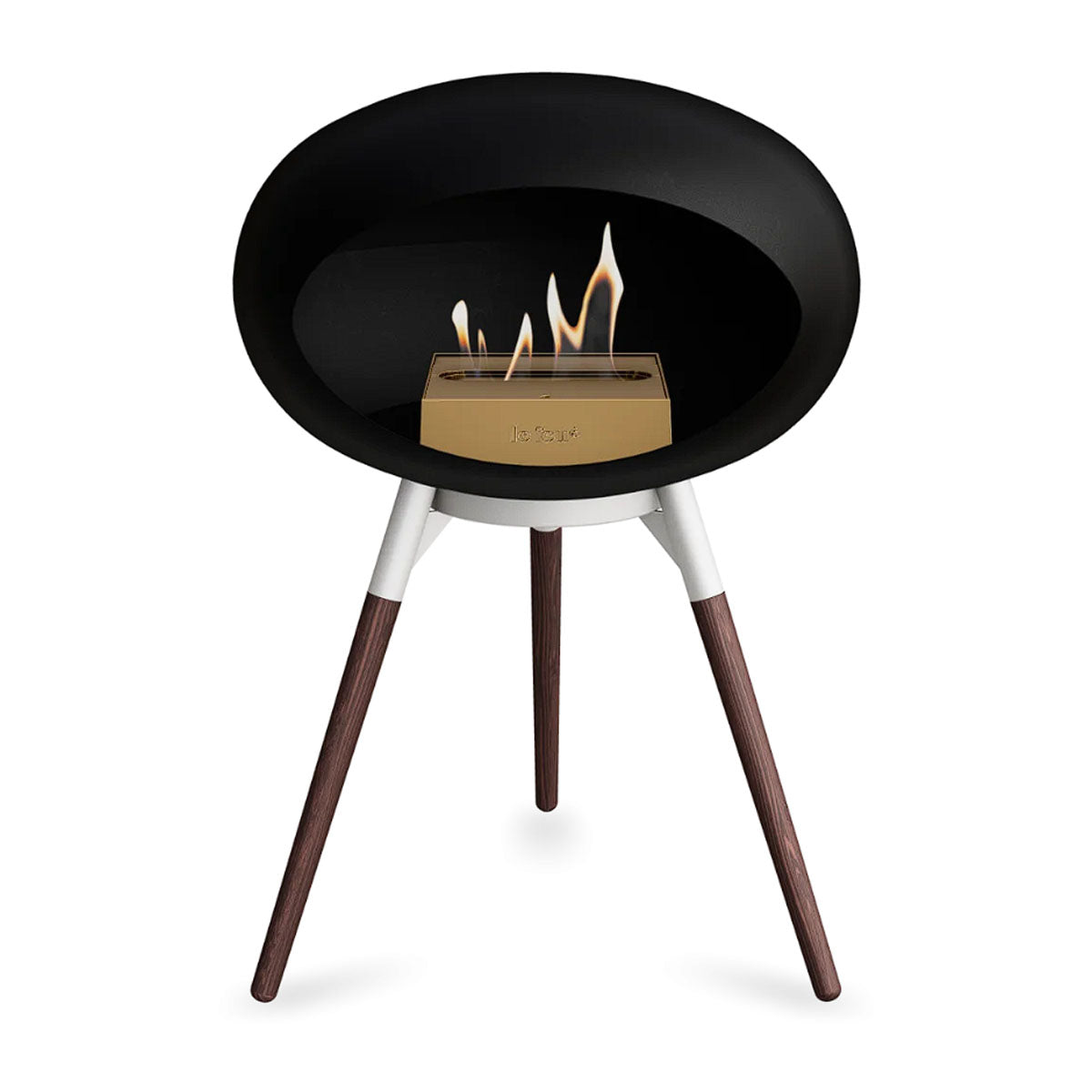 Le Feu Ground Wood Low - Black