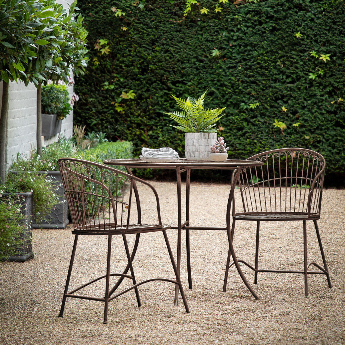 Gallery Direct Siracusa 2 Seater Bistro Set