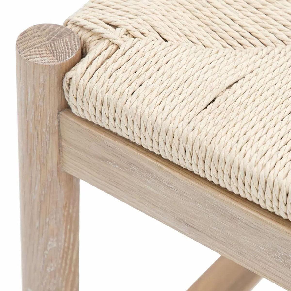 Gallery Direct Eton Rope Bench 1100x435x450mm