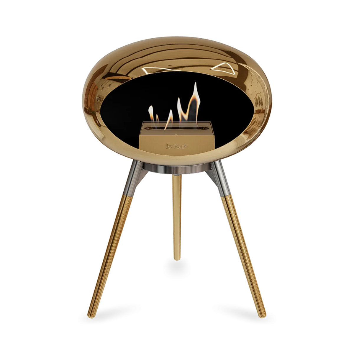 Le Feu Ground Wood Low - Chromed Rose Gold