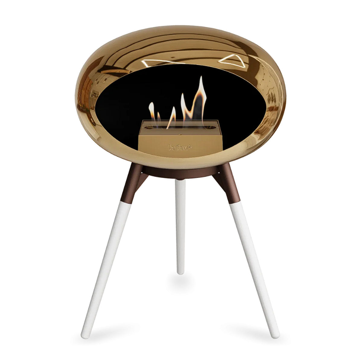 Le Feu Ground Wood Low - Chromed Rose Gold