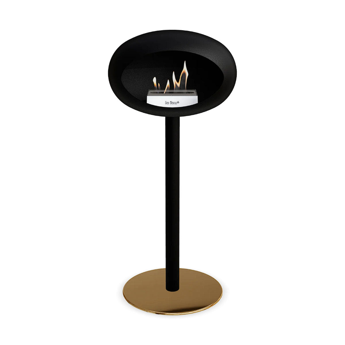 Le Feu Ground Steel High - Black - 60mm Pole Width