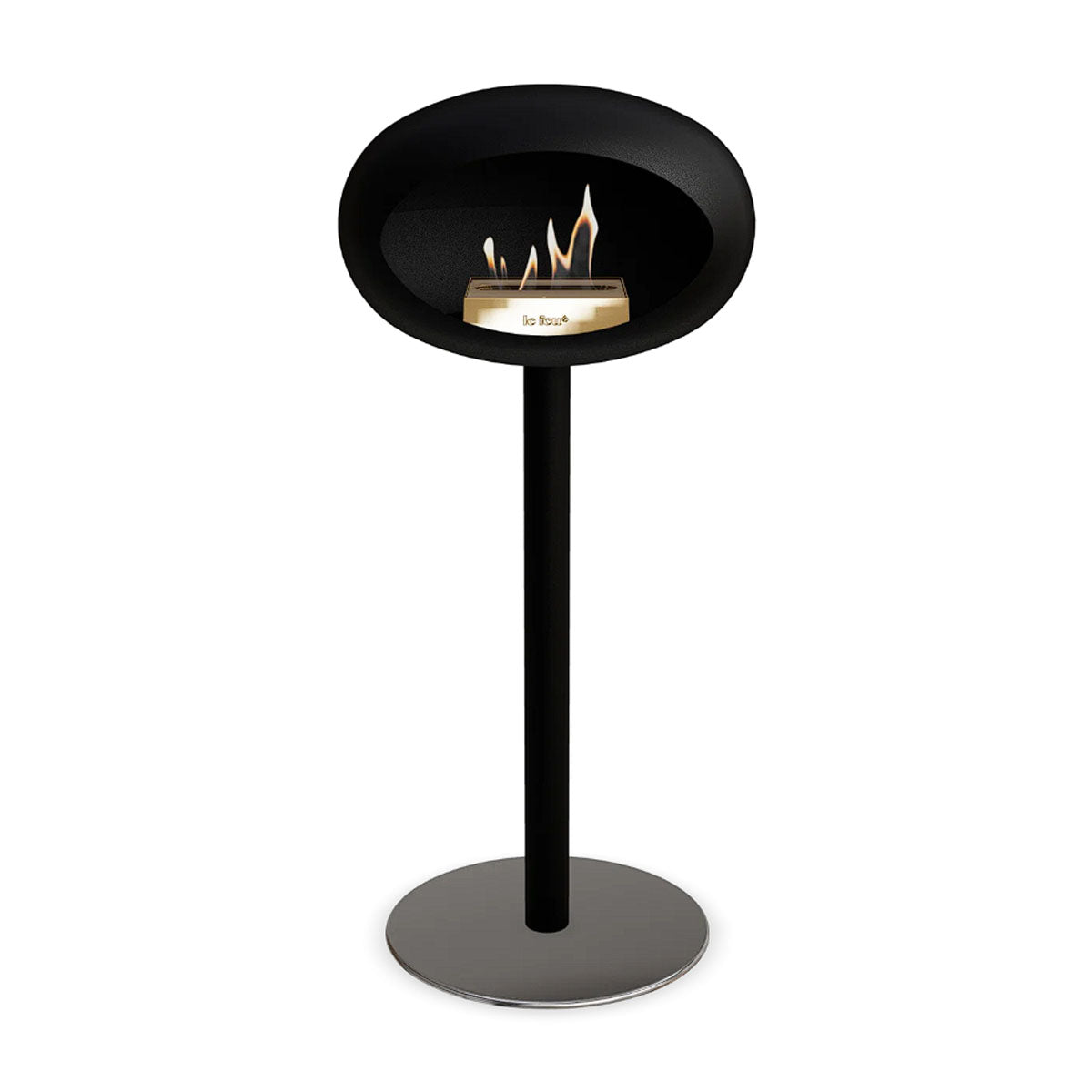 Le Feu Ground Steel High - Black - 60mm Pole Width