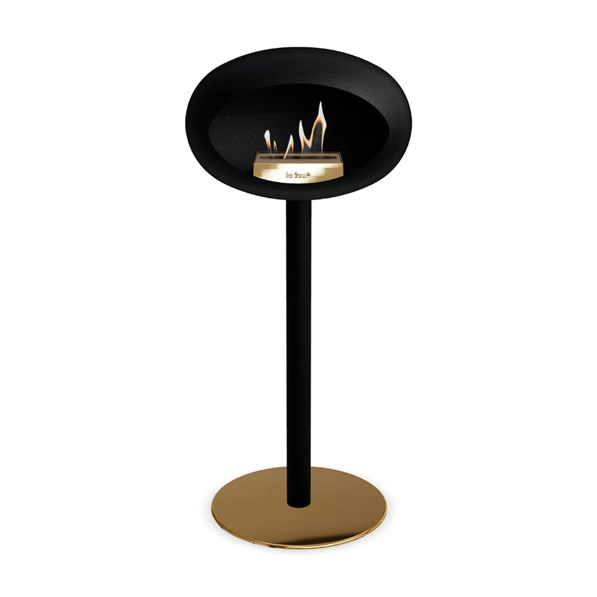 Le Feu Ground Steel High - Black - 60mm Pole Width