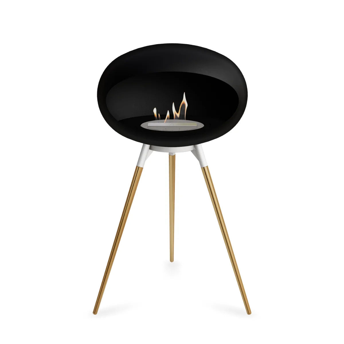 Le Feu Dome 625 - Black Ground Wood High