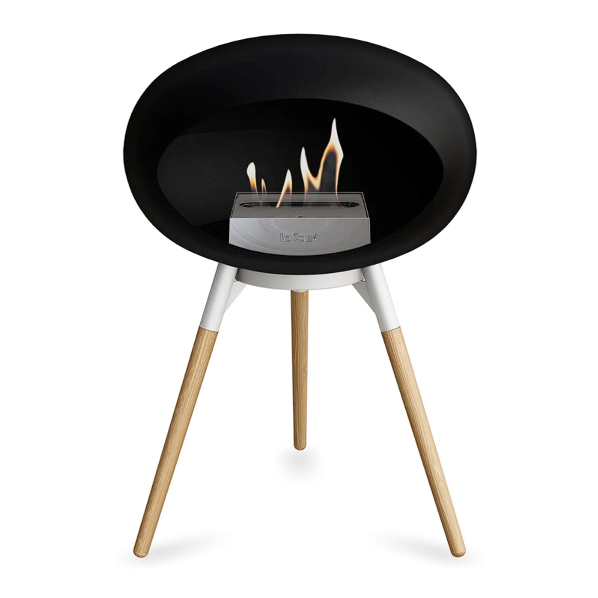 Le Feu Ground Wood Low - Black