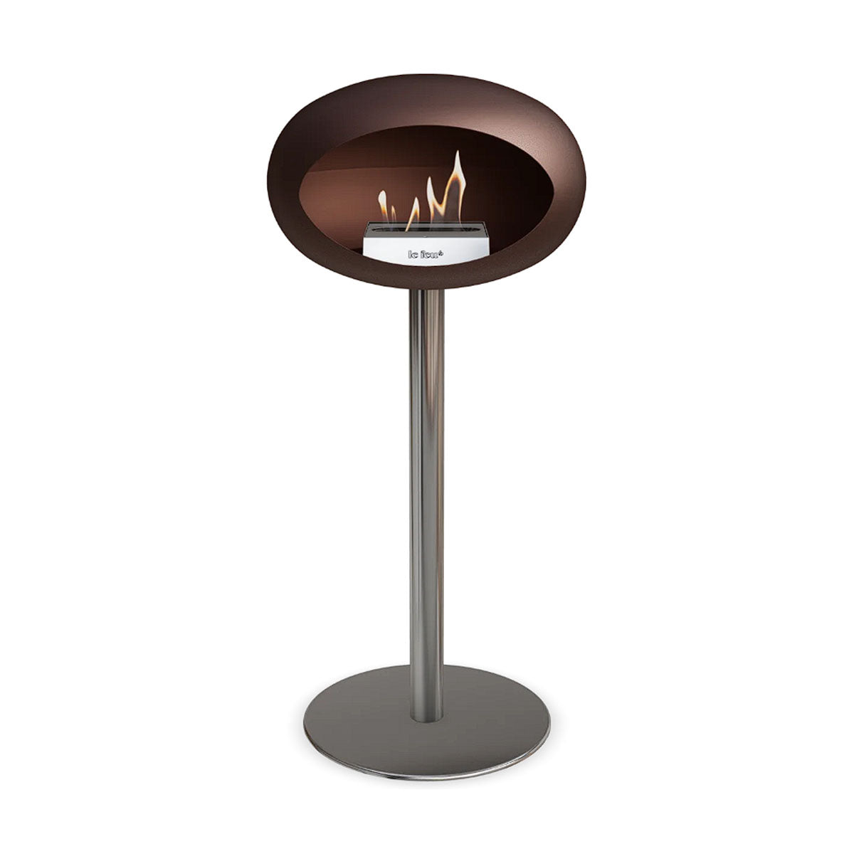 Le Feu Ground Steel High - Mocca - 60mm Pole Width