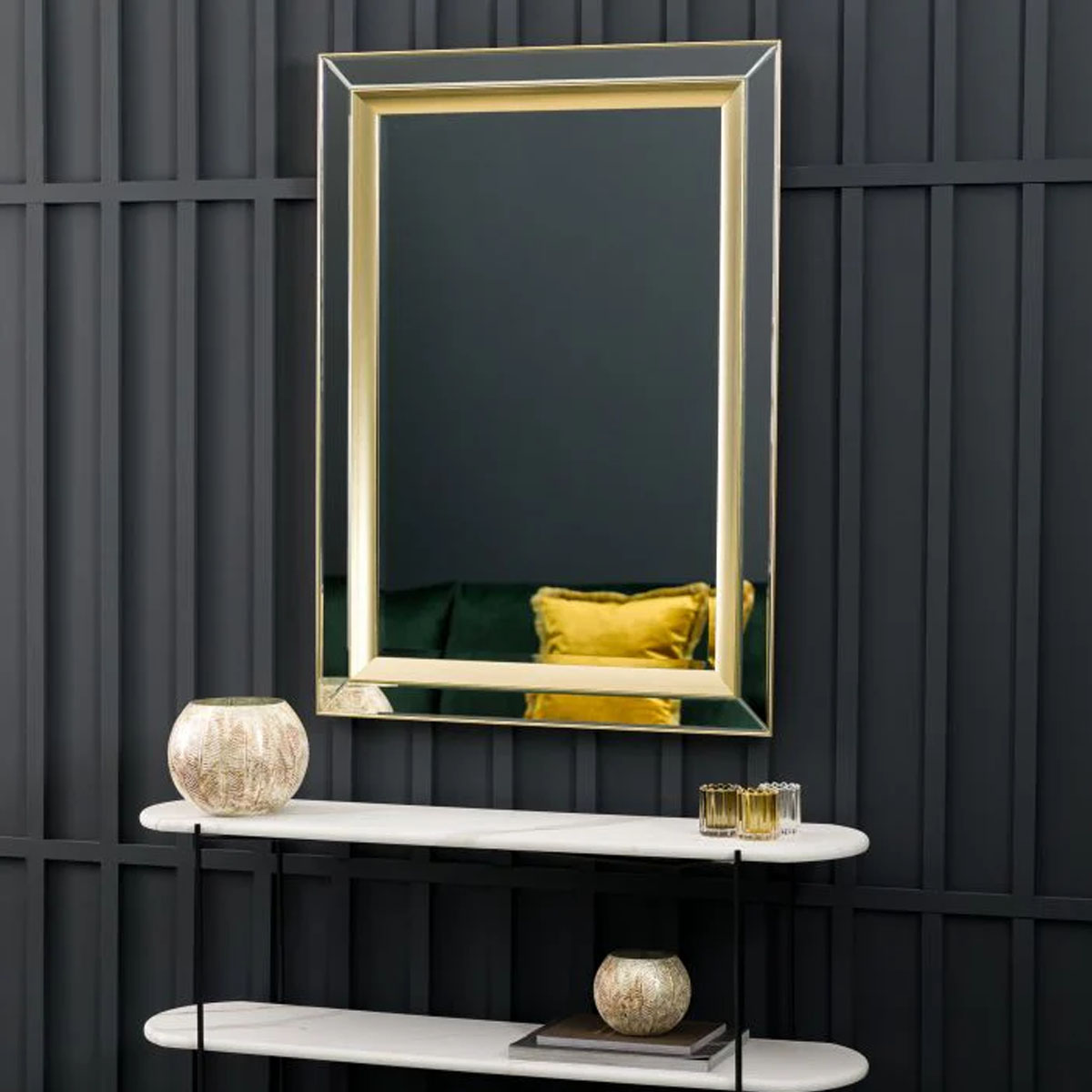 Gallery Direct Phantom Mirror Rectangle 790x1095mm