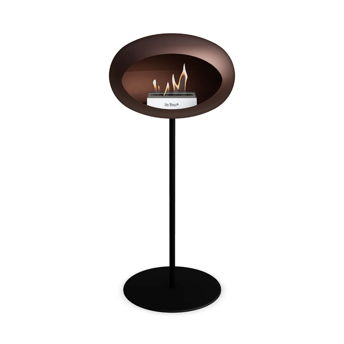Le Feu Ground Steel High - Mocca - 25mm Pole Width