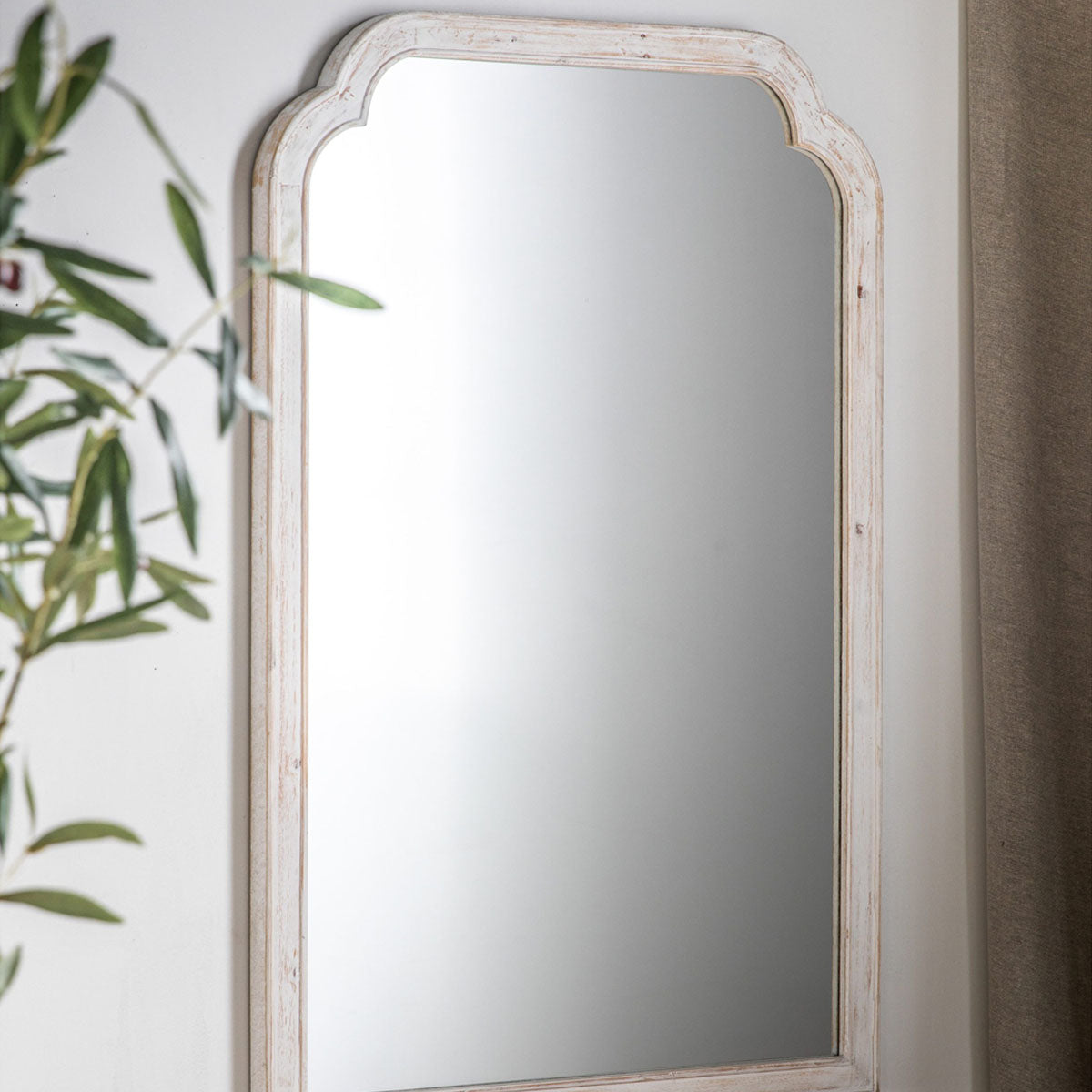 Gallery Direct Esther Mirror Wood 810x40x1210mm