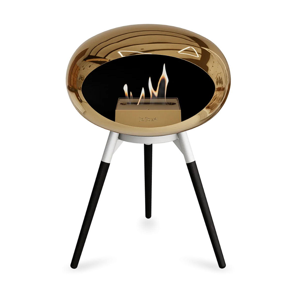 Le Feu Ground Wood Low - Chromed Rose Gold