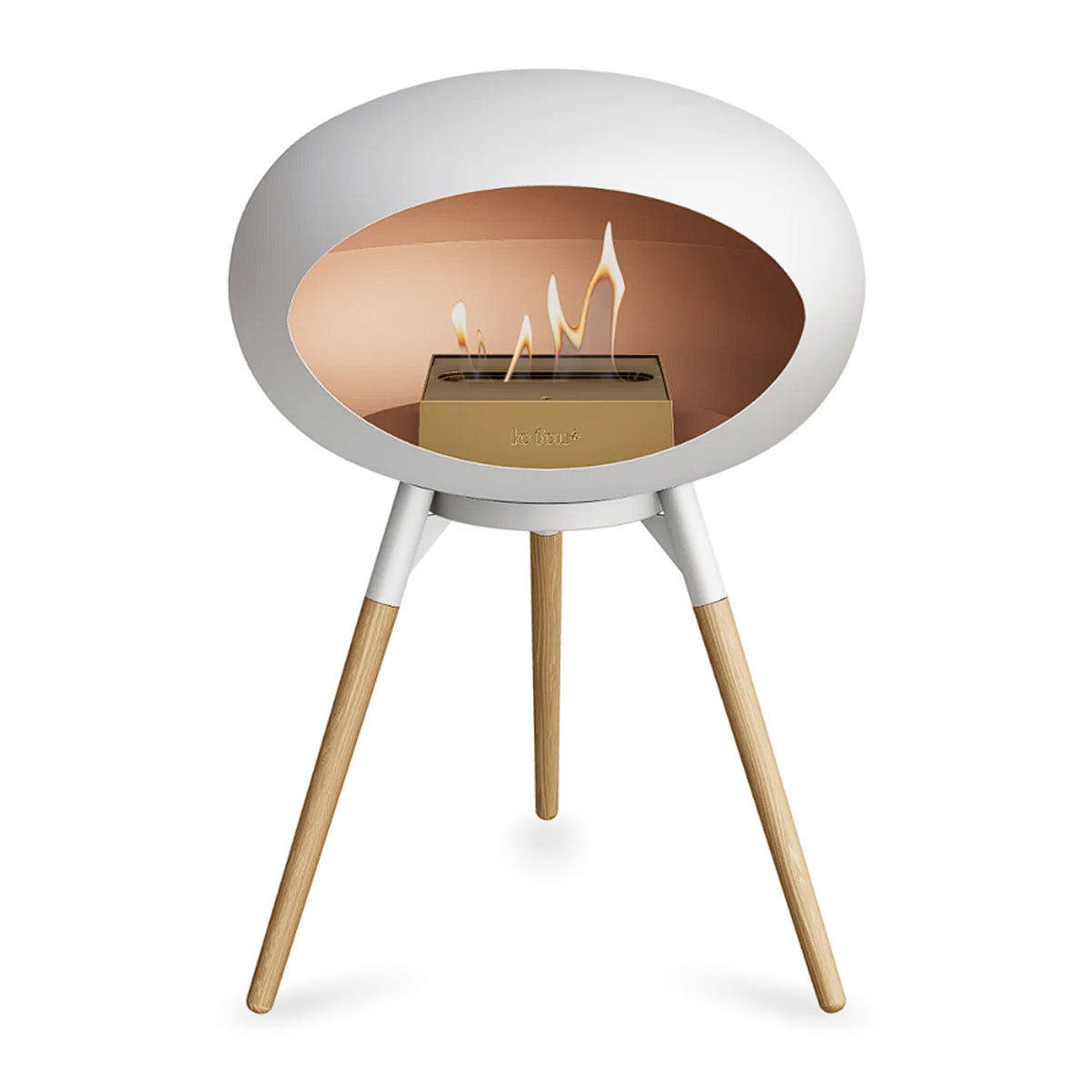 Le Feu Ground Wood Low - White