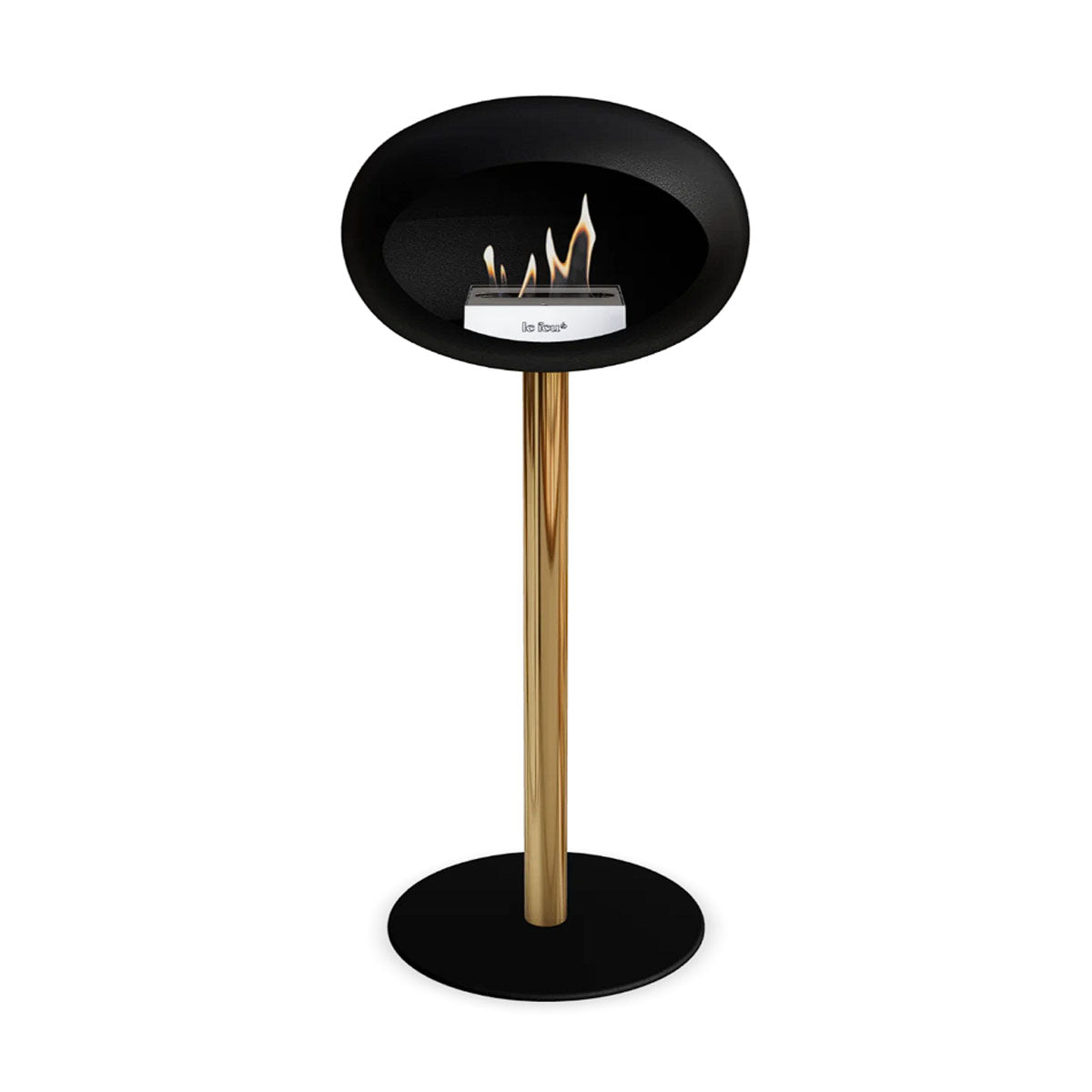 Le Feu Ground Steel High - Black - 60mm Pole Width