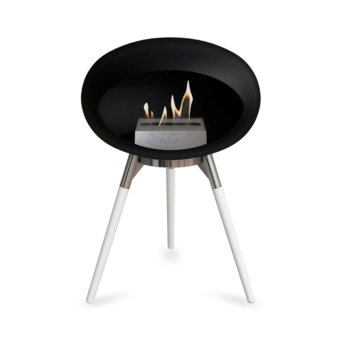 Le Feu Ground Wood Low - Black