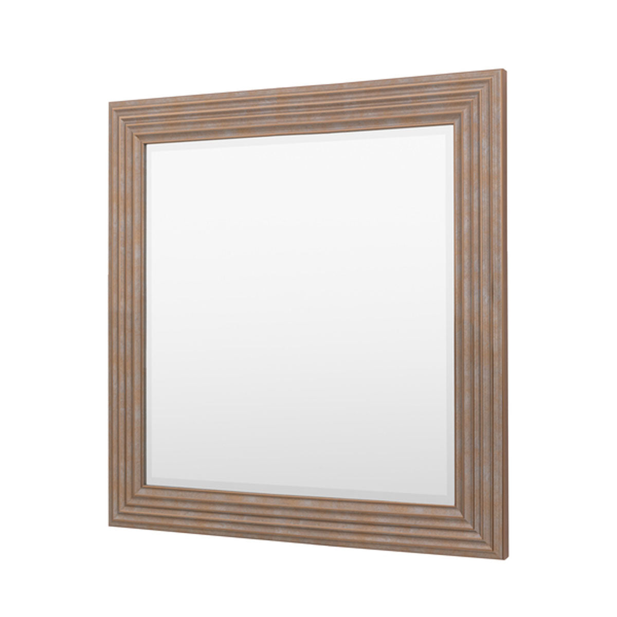 Gallery Direct Whitechapel Square Mirror Gold 870x870mm