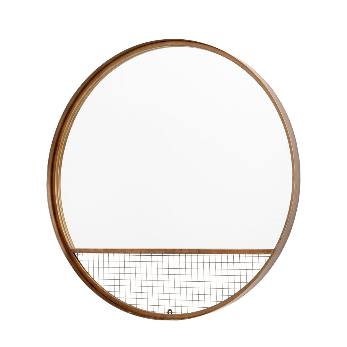 Gallery Direct Northaw Mirror Bronze 840x50x840mm