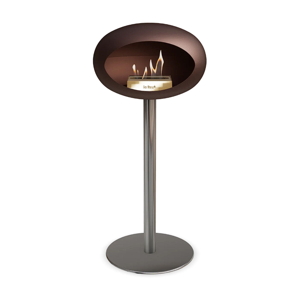 Le Feu Ground Steel High - Mocca - 60mm Pole Width