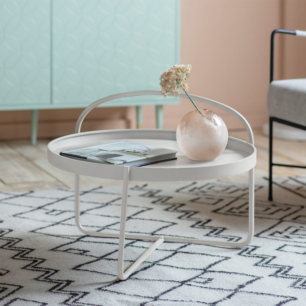 Gallery Direct Melbury Coffee Table White 650x650x500mm