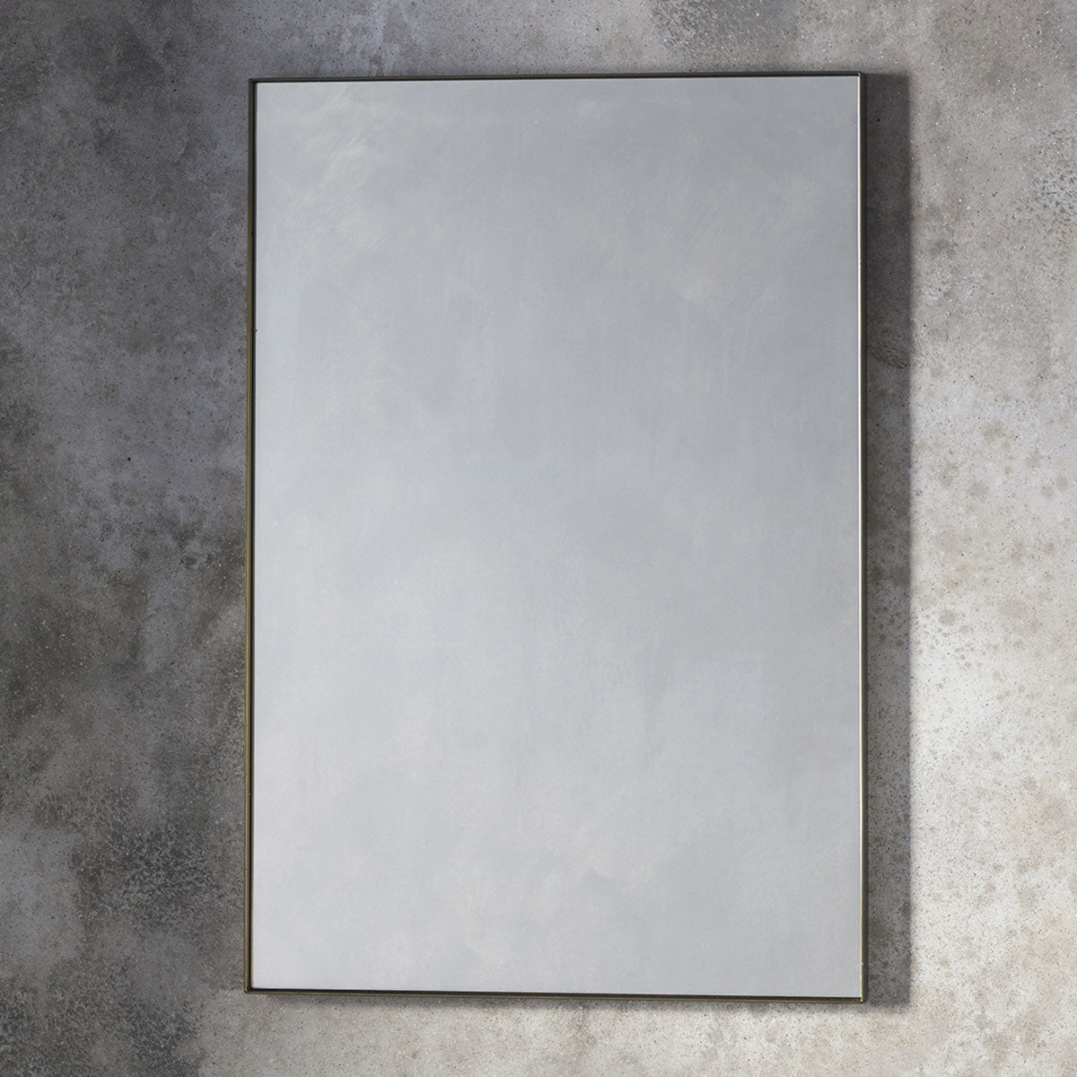 Gallery Direct Hurston Mirror Bronze 600x30x900mm