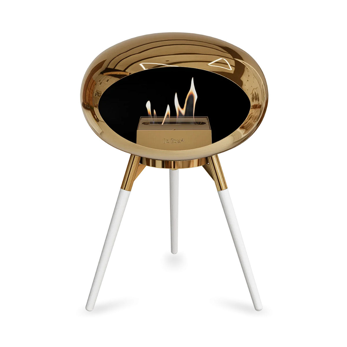 Le Feu Ground Wood Low - Chromed Rose Gold
