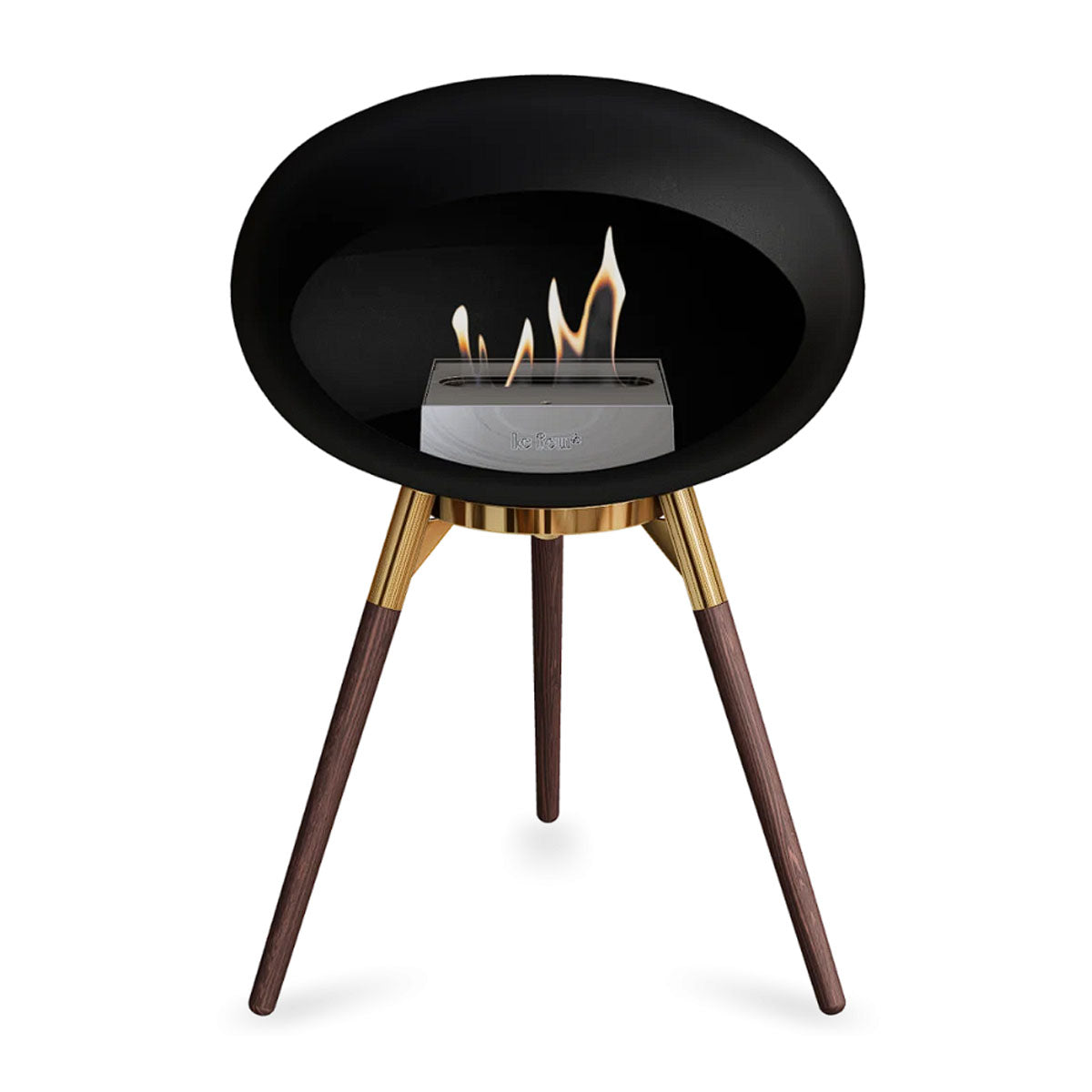 Le Feu Ground Wood Low - Black