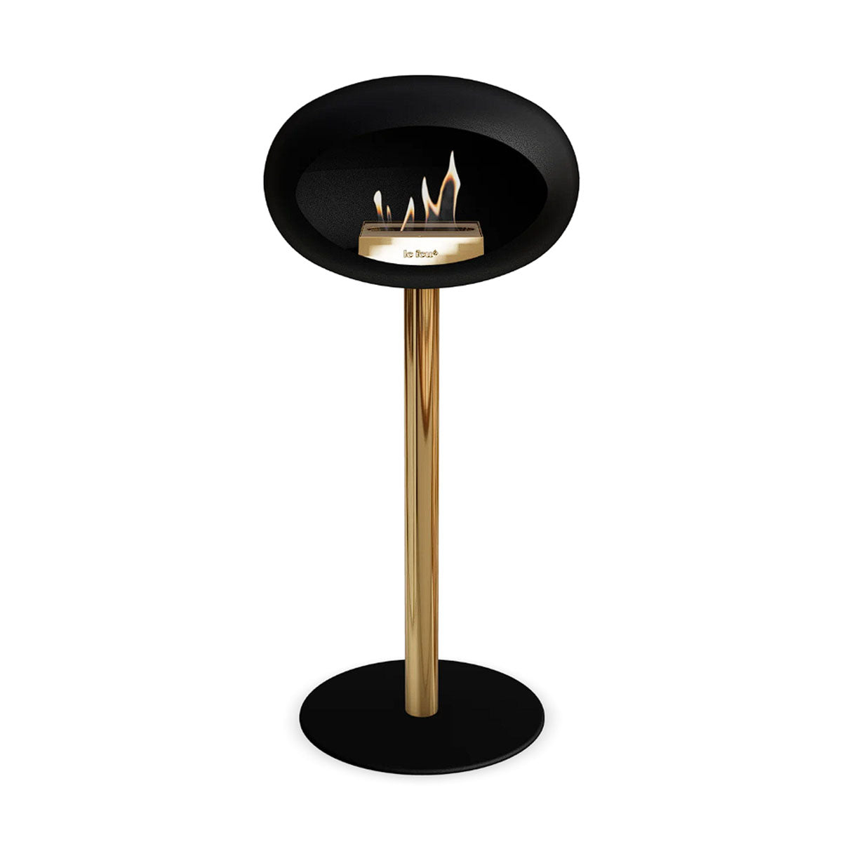 Le Feu Ground Steel High - Black - 60mm Pole Width