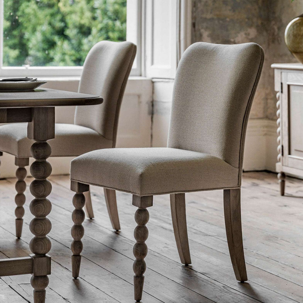 Gallery Direct Artisan Dining Chair (2pk) 470x598x920mm