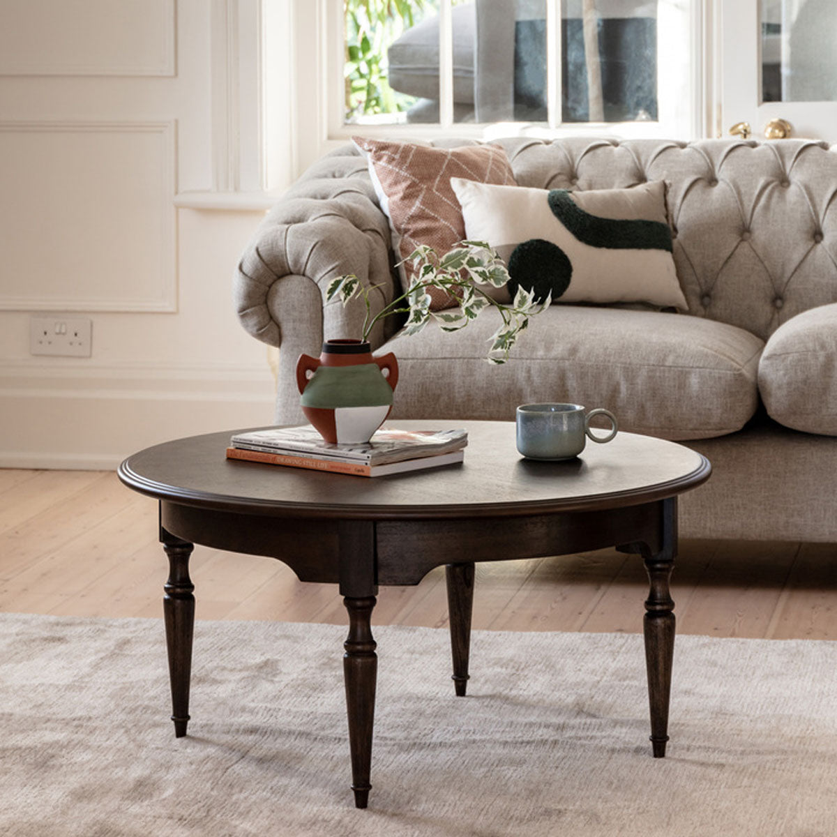 Gallery Direct Madison Coffee Table 900x900x450mm