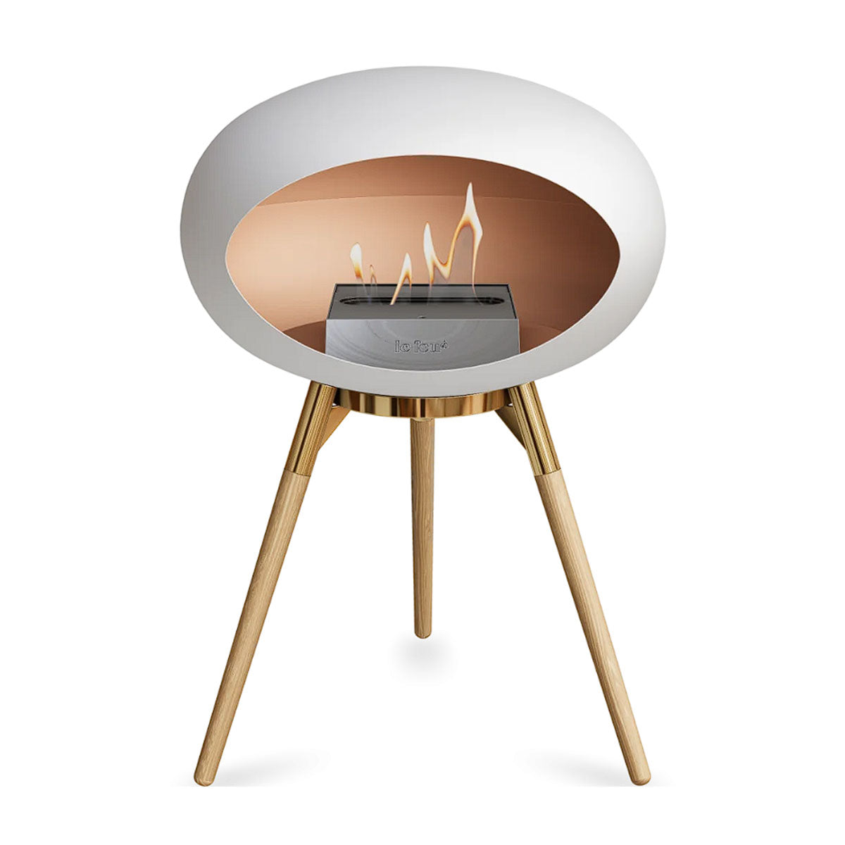 Le Feu Ground Wood Low - White